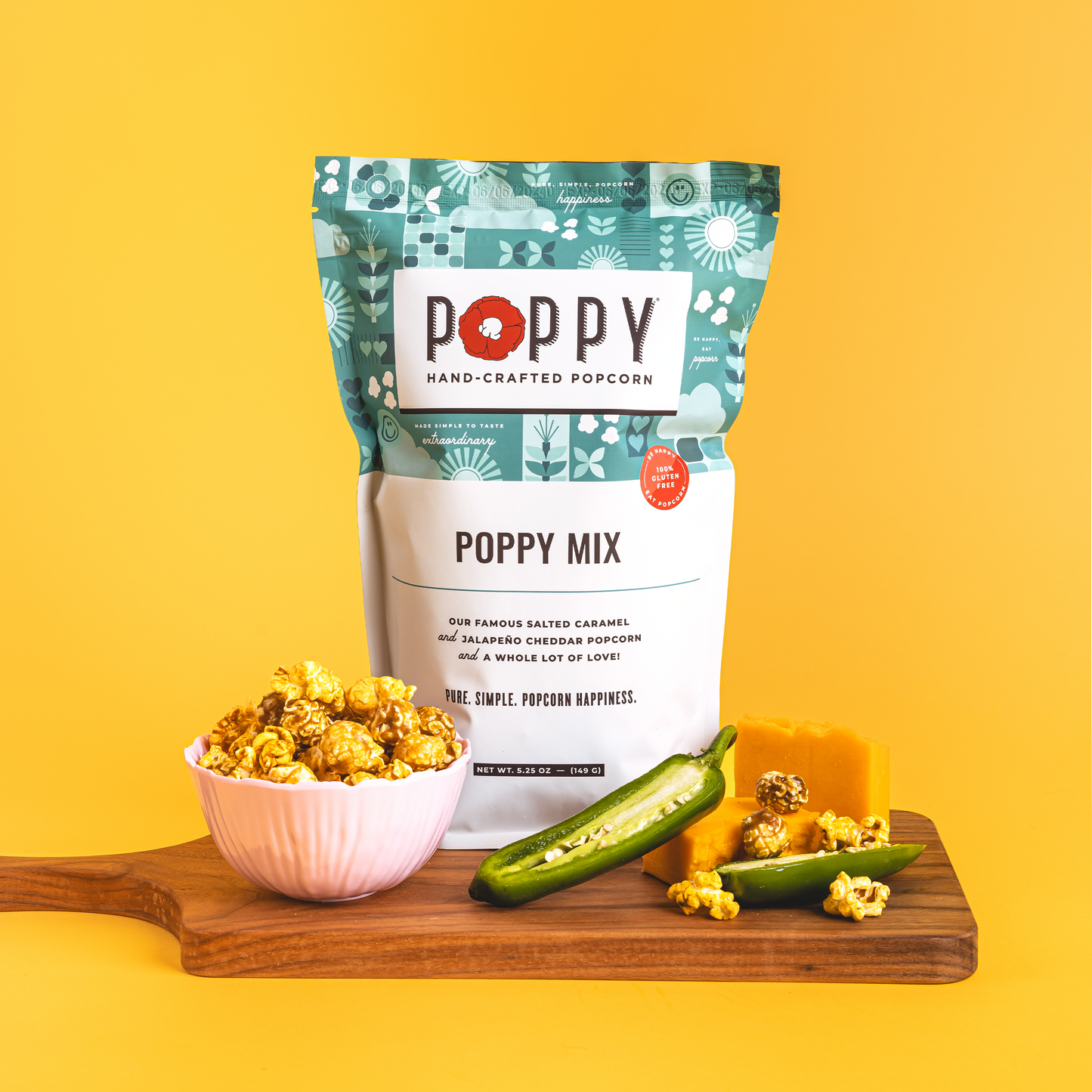 Poppy Mix Market Bag Case